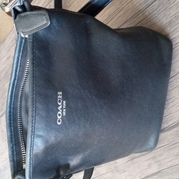 Coach Black Leather Purse - Picture 4 of 8